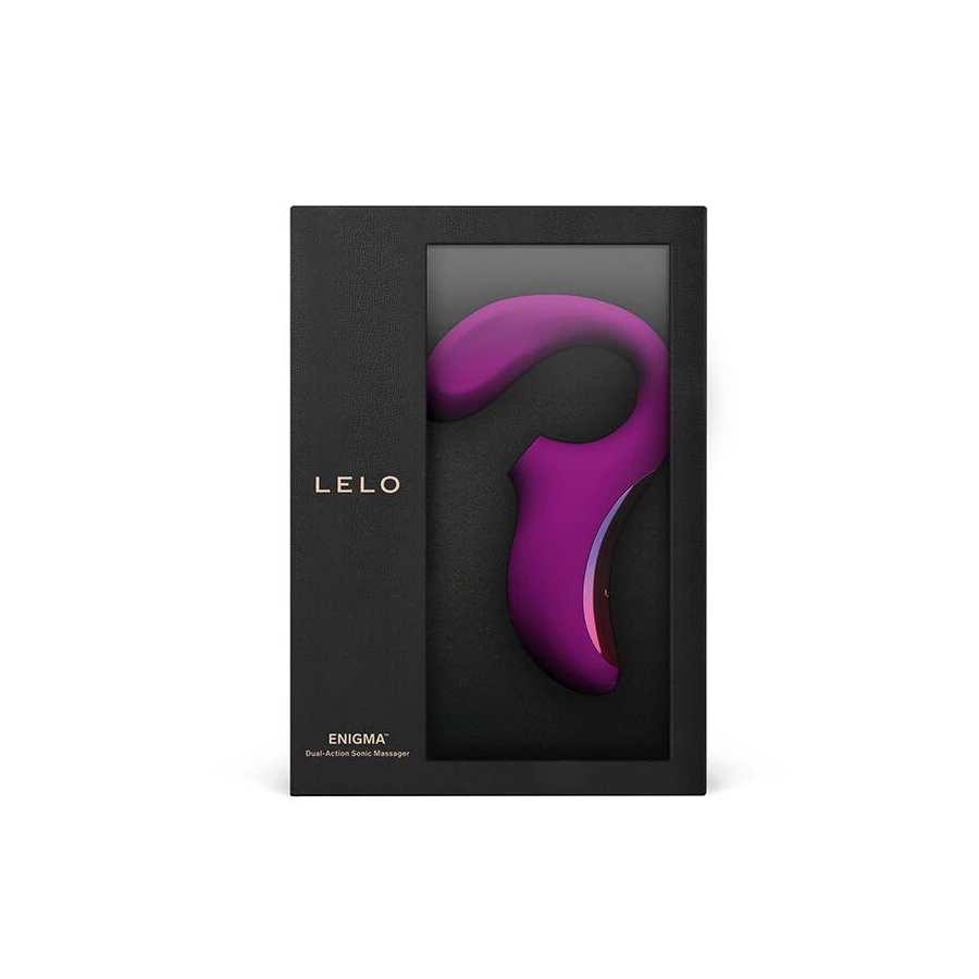 LELO - ENIGMA MASSAGGIATORE A DOPPIA ASPIRAZIONE ROSA PROFONDA